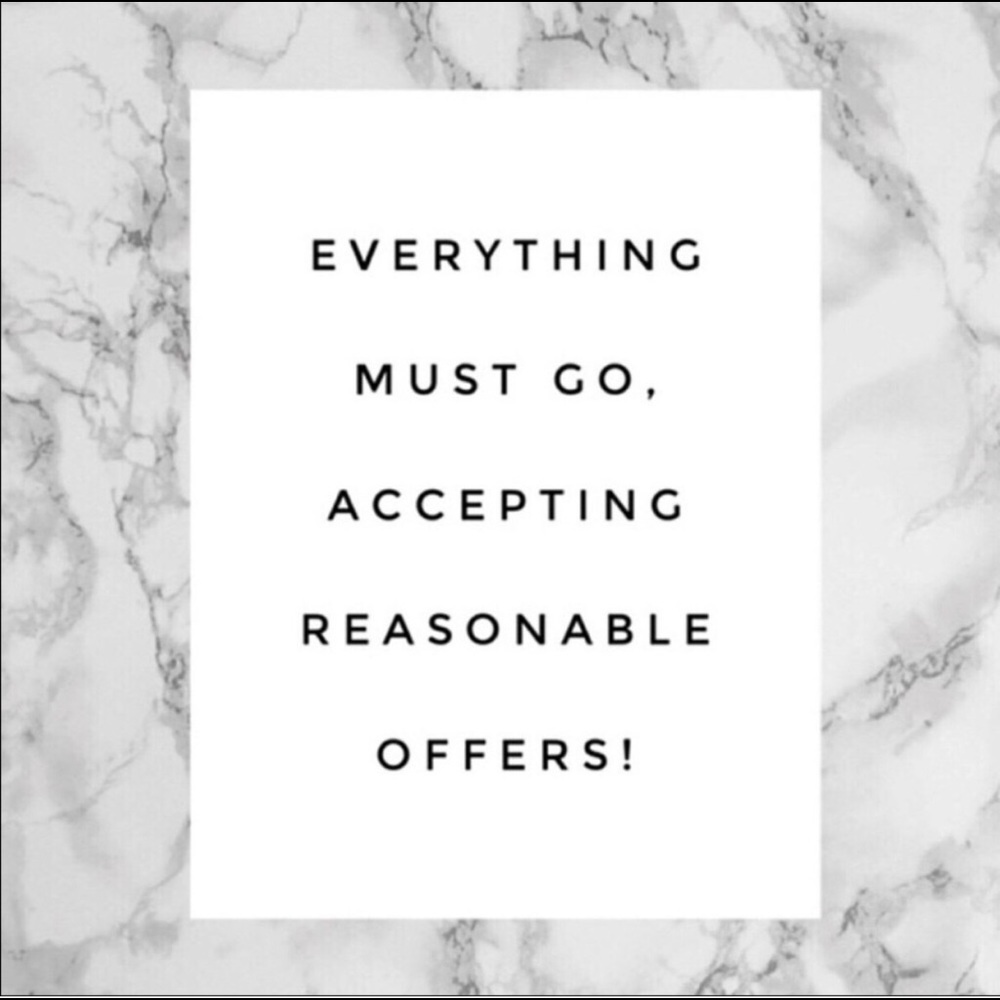 Closet Clean-out! Everything must go!
